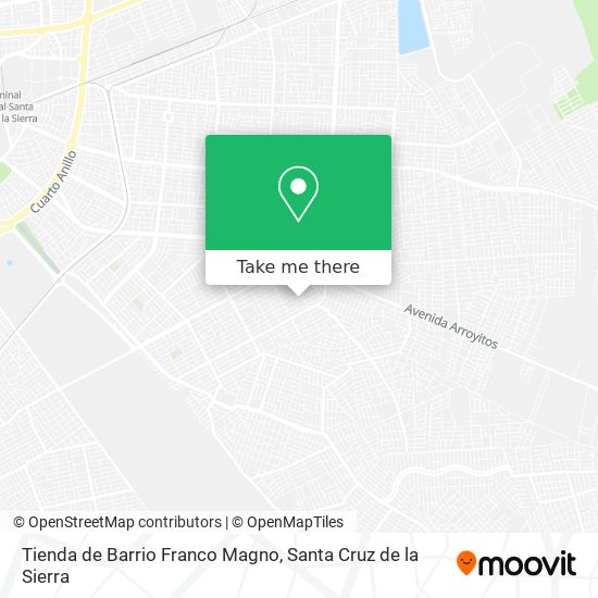 Tienda de Barrio Franco Magno map