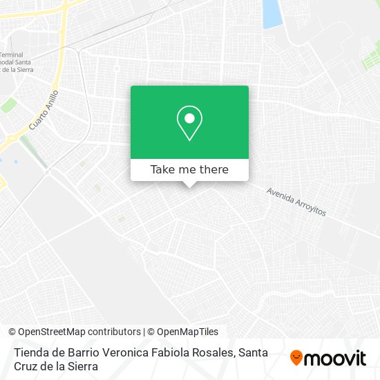 Mapa de Tienda de Barrio Veronica Fabiola Rosales