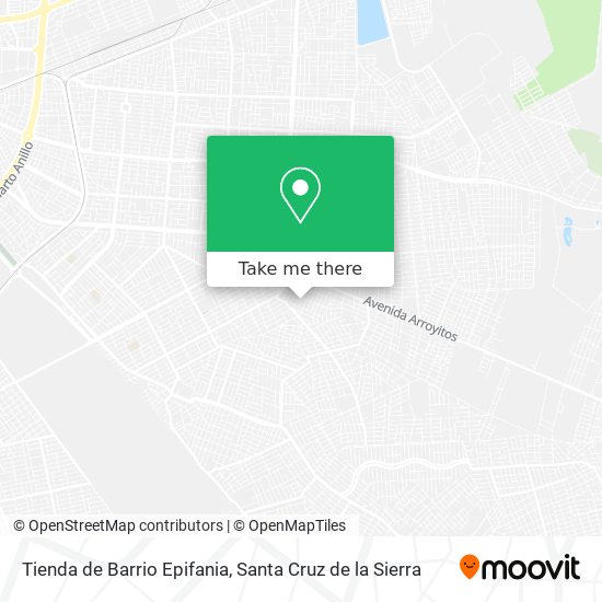 Tienda de Barrio Epifania map