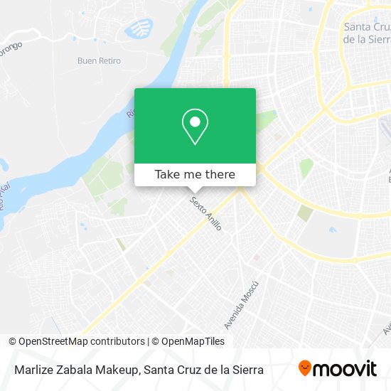 Marlize Zabala Makeup map