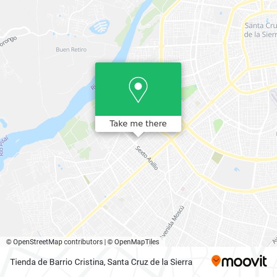 Mapa de Tienda de Barrio Cristina