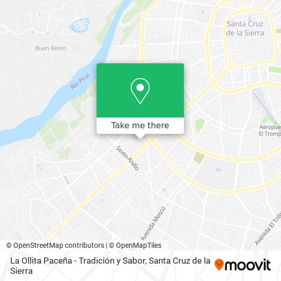 La Ollita Paceña - Tradición y Sabor map