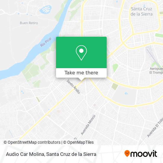Audio Car Molina map