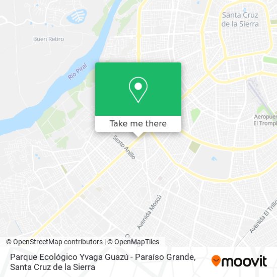 Parque Ecológico Yvaga Guazú - Paraíso Grande map