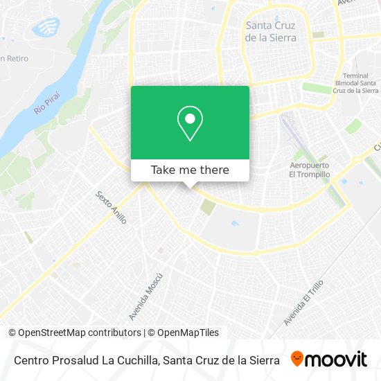 Centro Prosalud La Cuchilla map