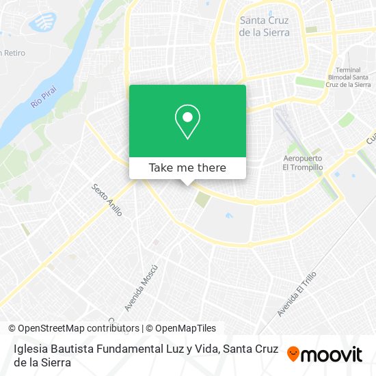 Iglesia Bautista Fundamental Luz y Vida map