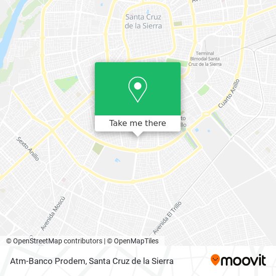 Atm-Banco Prodem map