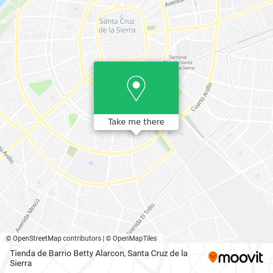 Mapa de Tienda de Barrio Betty Alarcon