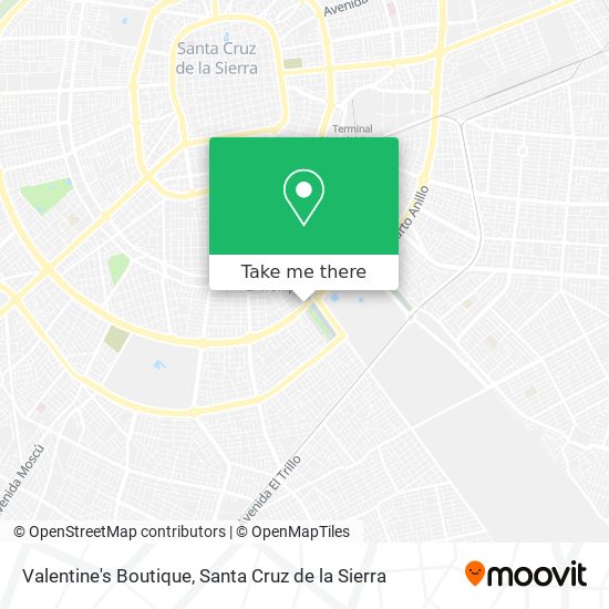 Mapa de Valentine's Boutique