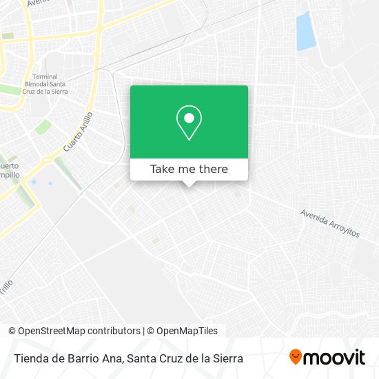 Tienda de Barrio Ana map