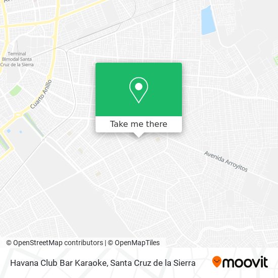 Havana Club Bar Karaoke map