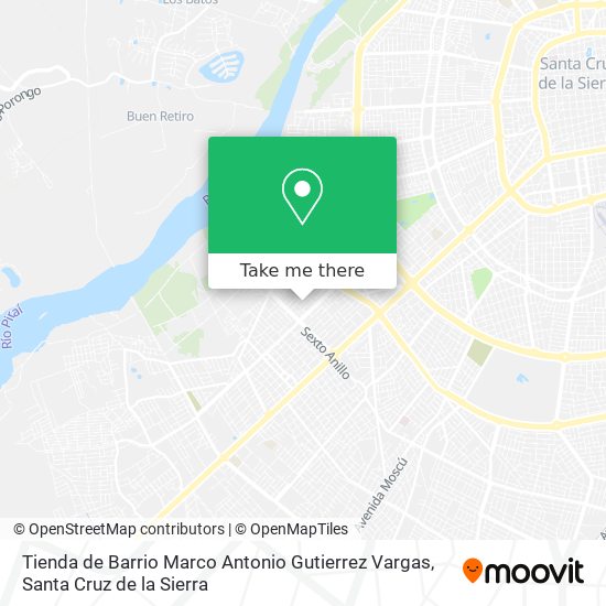 Mapa de Tienda de Barrio Marco Antonio Gutierrez Vargas