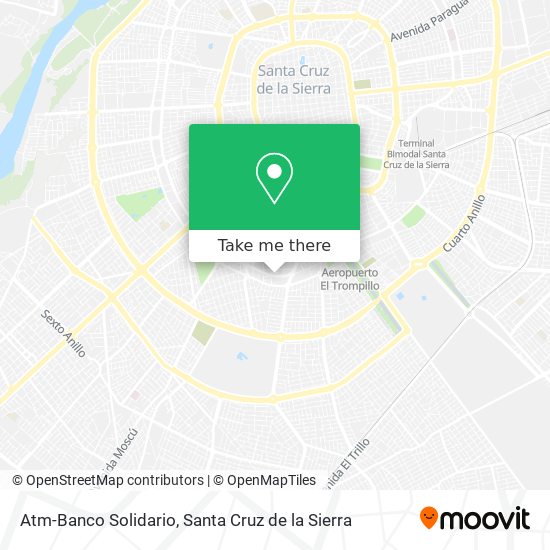 Mapa de Atm-Banco Solidario