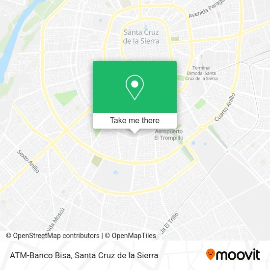 ATM-Banco Bisa map