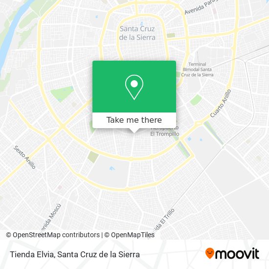 Tienda Elvia map