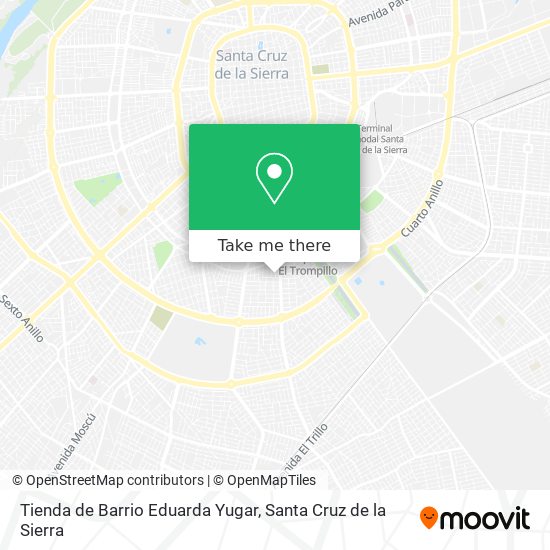 Mapa de Tienda de Barrio Eduarda Yugar