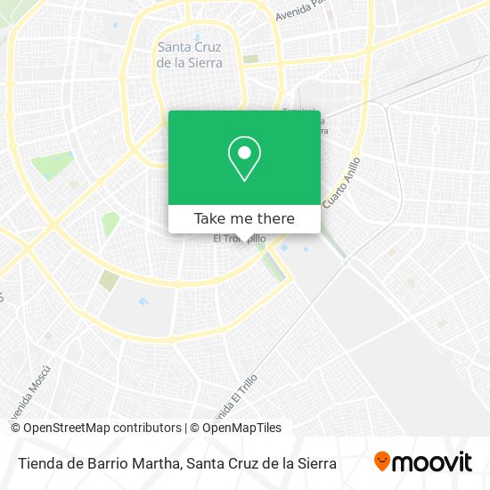 Mapa de Tienda de Barrio Martha