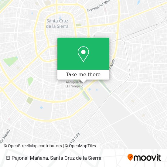 El Pajonal Mañana map