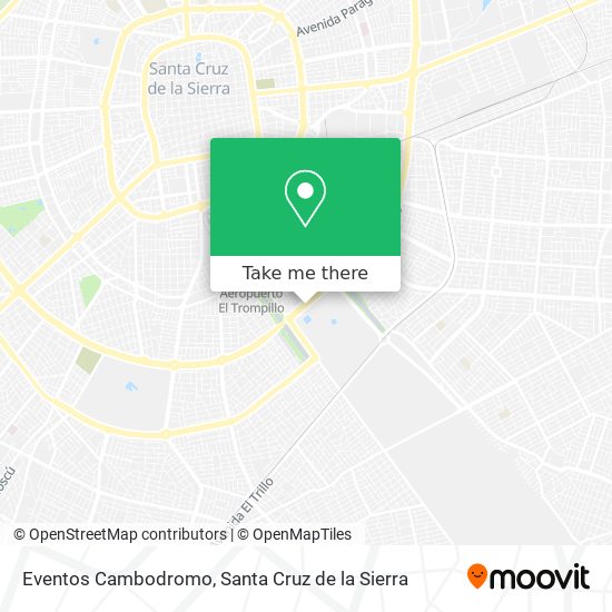 Eventos Cambodromo map