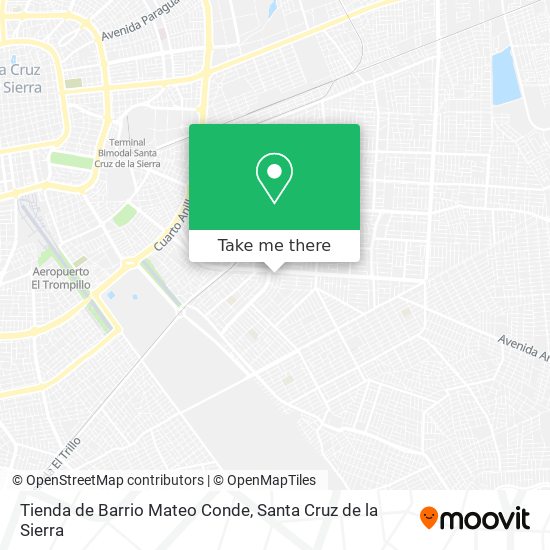 Mapa de Tienda de Barrio Mateo Conde