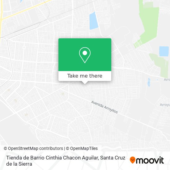 Mapa de Tienda de Barrio Cinthia Chacon Aguilar