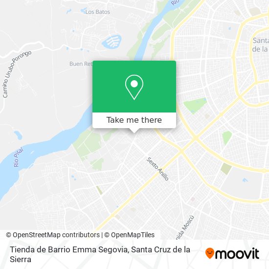 Mapa de Tienda de Barrio Emma Segovia