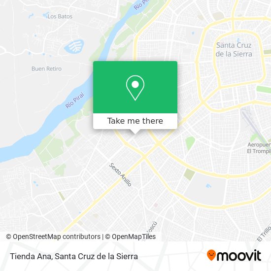 Tienda Ana map