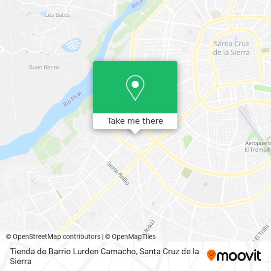 Mapa de Tienda de Barrio Lurden Camacho