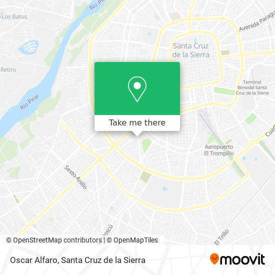 Oscar Alfaro map