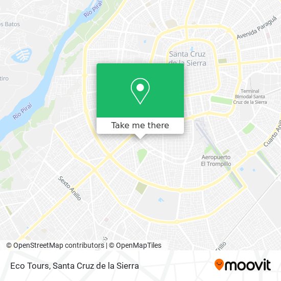 Mapa de Eco Tours