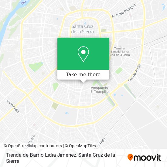 Mapa de Tienda de Barrio Lidia Jimenez