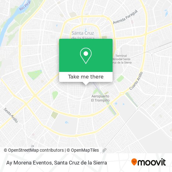 Ay Morena Eventos map