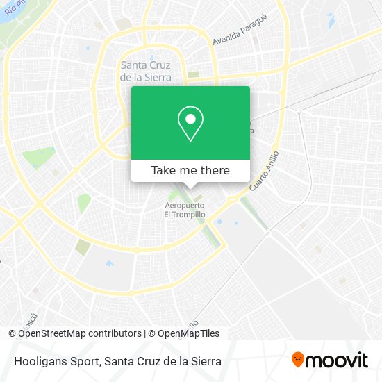 Hooligans Sport map