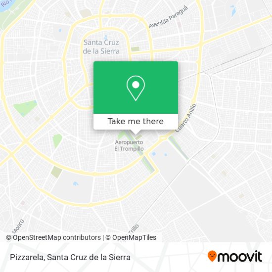 Pizzarela map