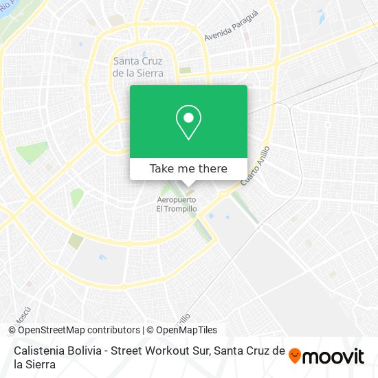 Calistenia Bolivia - Street Workout Sur map