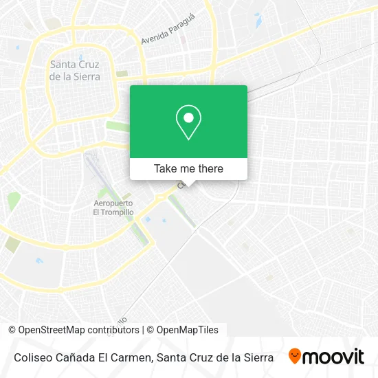Coliseo Cañada El Carmen map