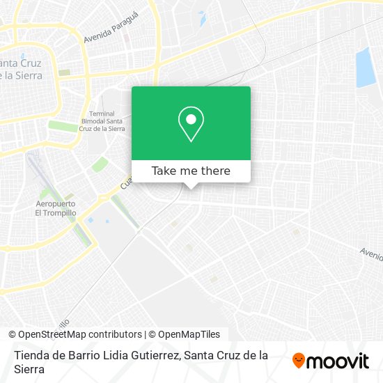 Mapa de Tienda de Barrio Lidia Gutierrez