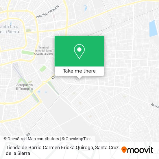 Mapa de Tienda de Barrio Carmen Ericka Quiroga