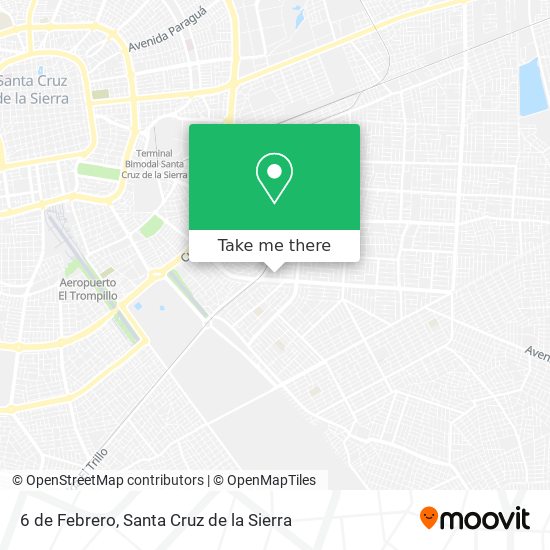 Mapa de 6 de Febrero