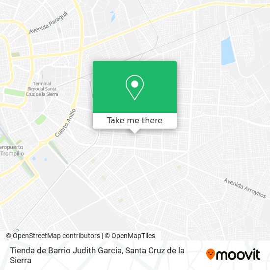Tienda de Barrio Judith Garcia map