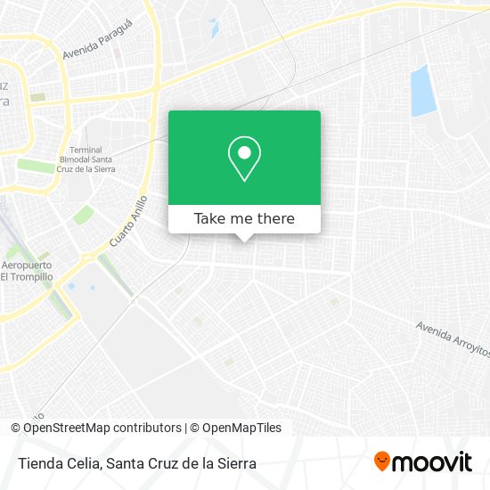 Mapa de Tienda Celia