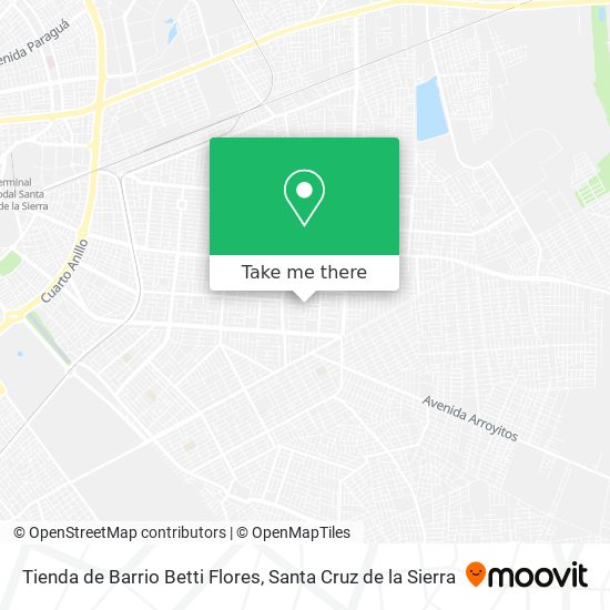 Tienda de Barrio Betti Flores map