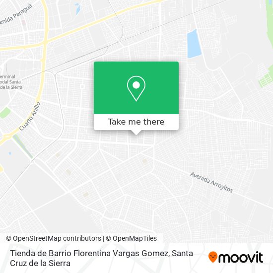 Mapa de Tienda de Barrio Florentina Vargas Gomez