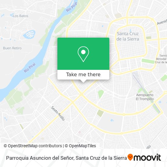 Mapa de Parroquia Asuncion del Señor