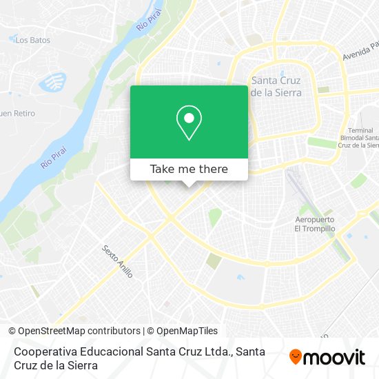 Cooperativa Educacional Santa Cruz Ltda. map