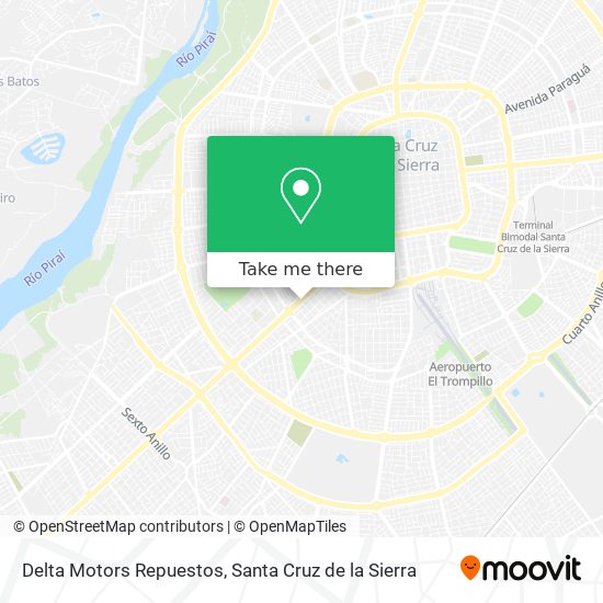 Delta Motors Repuestos map