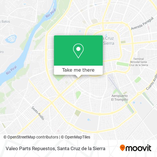 Valeo Parts Repuestos map