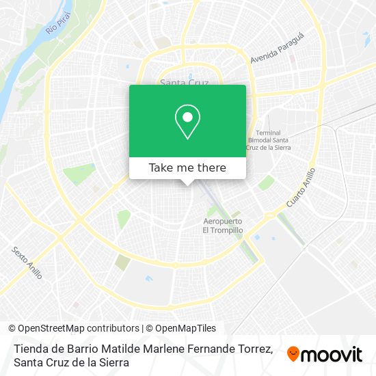 Tienda de Barrio Matilde Marlene Fernande Torrez map