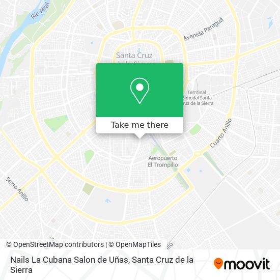 Nails La Cubana Salon de Uñas map