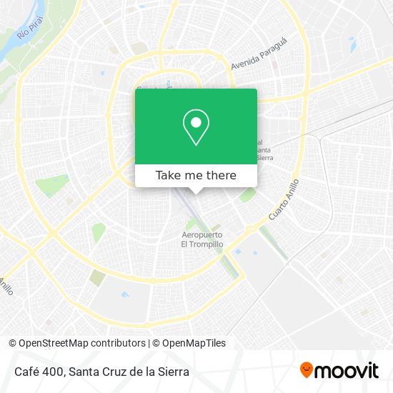 Café 400 map